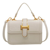 Women's Crossbody Bag Small Square Versatile Style Solid Color