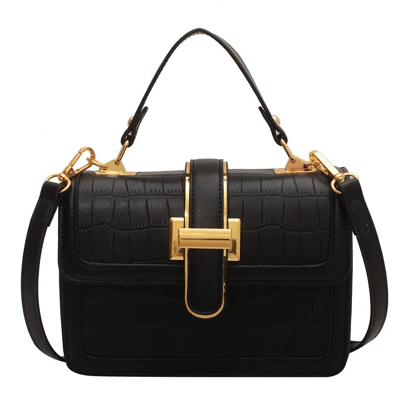 Women's Crossbody Bag Small Square Versatile Style Solid Color