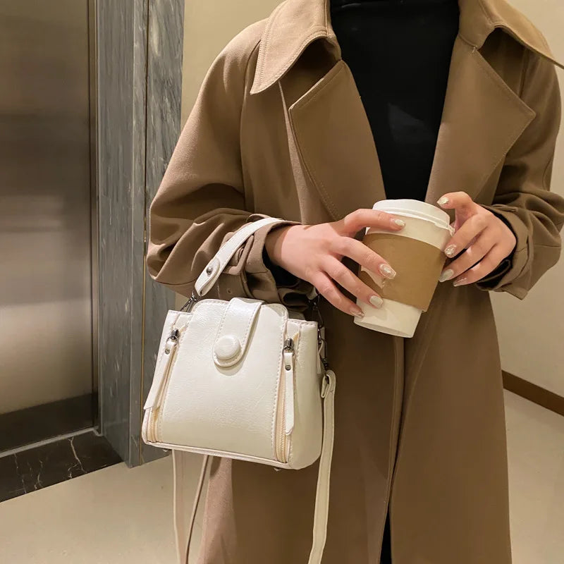 Women's Envelope Bag Vintage Messenger Style High Briefcase