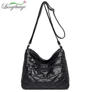 Crossbody Bags Soft Skin High Capacity Shoulder Bags