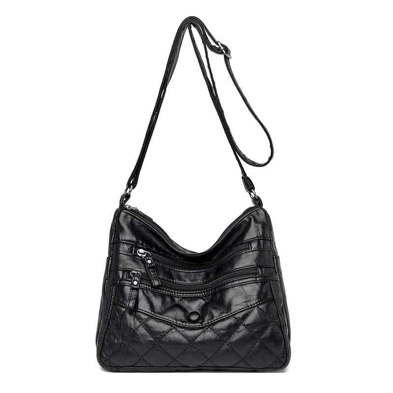 Crossbody Bags Soft Skin High Capacity Shoulder Bags
