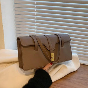 Winter Large Shoulder Bag PU Leather Women's Handbag