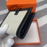 Carbon Fiber Cardholder Wallet Women's Leather Ultra-Thin Purse