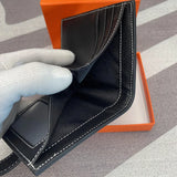 Carbon Fiber Cardholder Wallet Women's Leather Ultra-Thin Purse