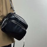 Small Women's Patent Leather Backpack for Girls