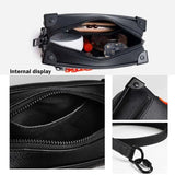 Square Shoulder Bag Mini Soft Travel Luggage Women Unisex Chain Small Handbag
