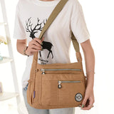 Nylon Crossbody Bag for Women Travel Shoulder Purse