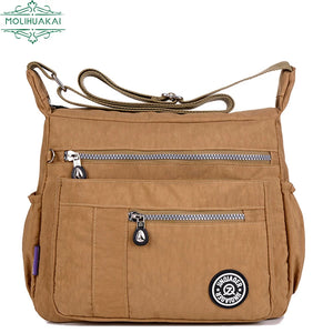 Nylon Crossbody Bags for Women Travel Shoulder Purses Sac