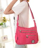 Nylon Crossbody Bags for Women Travel Shoulder Purses Sac