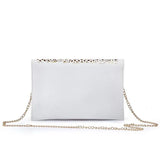Vintage PU Leather Clutch Bag Women Shoulder Bag