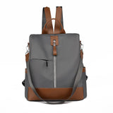 Waterproof Oxford Cloth Ladies Backpack for School