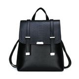 2022 Ladies Backpack Snake Pattern Bag Multifunctional Student Schoolbag
