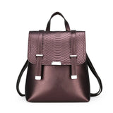 2022 Ladies Backpack Snake Pattern Bag Multifunctional Student Schoolbag
