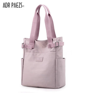 Nylon Diamond Waterproof Messenger Bag with Rhombus Decoration