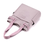Nylon Diamond Waterproof Messenger Bag with Rhombus Decoration