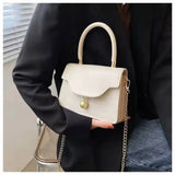 Frosted Texture Retro Handbag Single Shoulder Messenger Bag