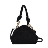 Plush Triangle Clip Handbag for Women