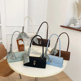 Crocodile Single Shoulder Bag PU Leather Handbag