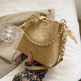One-Shoulder Bucket Women's Messenger Bag