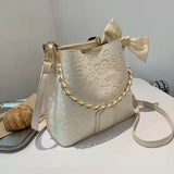 One-Shoulder Bucket Women's Messenger Bag