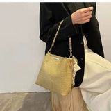 One-Shoulder Bucket Women's Messenger Bag