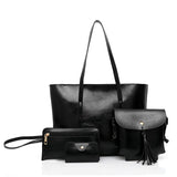 Luxy Crossbody Bags 4 pcs/set Small Leather Shoulder Bag Ladies Tote Bag