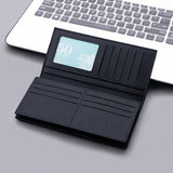 Lychee Pattern Long Wallet Large Capacity Multi-functional Money Pouch