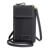 Small Yellow Cellphone Pocket Shoulder Bag Mini Crossbody Handbag