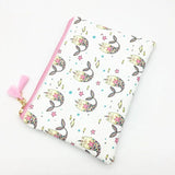 Cartoon Women Cloth Bag Mermaid Unicorn Hand Bag Student Girl