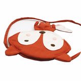 Child Messenger Bag Fox Shape Satchel Small Capacity Cotton Bag