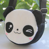 Animal Cat Panda Frog Zipper Small Child Messenger Bag for Children Women