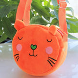 Animal Cat Panda Frog Zipper Small Child Messenger Bag for Children Women