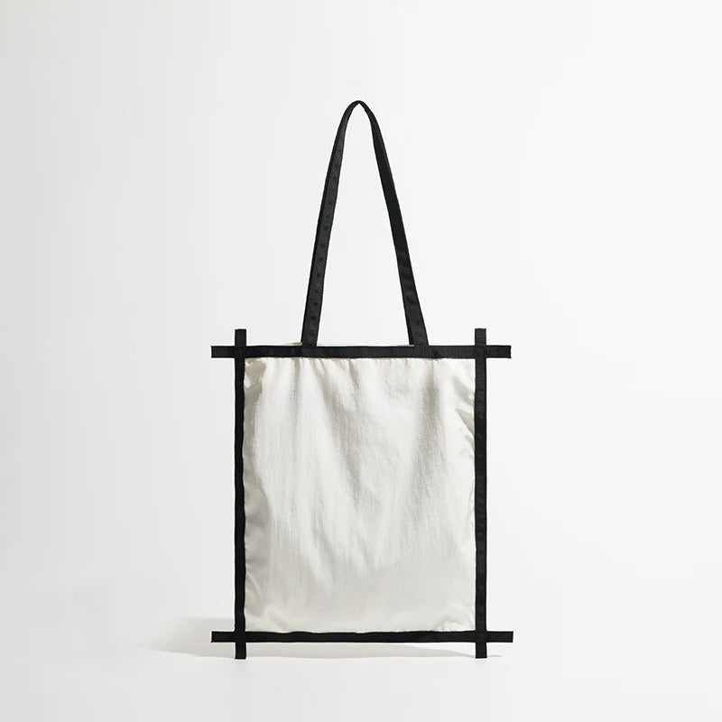 Casual Canvas Shopper Handbags Large Capacity Women Shopping Totes