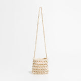 Cotton Knitting Mini Phone Bag Handwoven Crossbody Bag