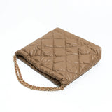 Women's Down Padded Quilted Shoulder Bag - Large Capacity Tote