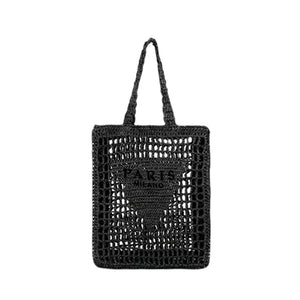 Summer Beach Straw Bag Women Shoulder Handwoven Tote Bag