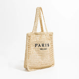 Summer Beach Straw Bag Women Shoulder Handwoven Tote Bag