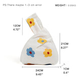 Japanese Knot Shopper Pouch Eco Friendly Foldable Reusable Handbag
