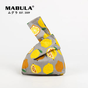 Japanese Knot Shopper Pouch Eco Friendly Foldable Reusable Handbag