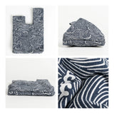 Japanese Linen Wrist Knot Phone Pouch Eco Friendly Top Handler Purse