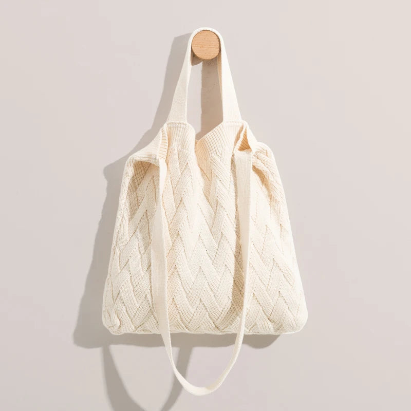 Women Casual Shoulder Bags Large Capacity Handwoven Crossbody Bag