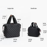 Quilted Tote Bags Women Padded Handbags Shoulder Bag Crossbody Bag