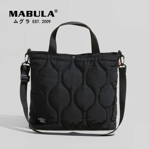 Quilted Women Hobo Tote Handbags Soft Cotton Padded Crossbody Bag