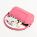 Soft Leather Women Handbags Casual Solid Underarm Shoulder Bags