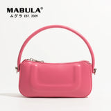 Soft Leather Women Handbags Casual Solid Underarm Shoulder Bags