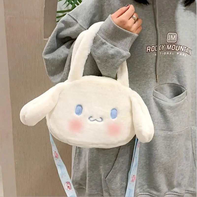MAGOGO Autumn Winter Bunny Lady Handbag One-Shoulder Messenger Lolita Bag
