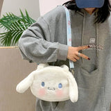 MAGOGO Autumn Winter Bunny Lady Handbag One-Shoulder Messenger Lolita Bag