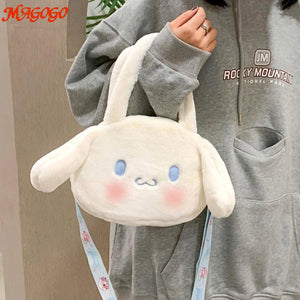 MAGOGO Autumn Winter Bunny Lady Handbag One-Shoulder Messenger Lolita Bag