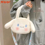 MAGOGO Autumn Winter Bunny Lady Handbag One-Shoulder Messenger Lolita Bag