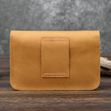 Vintage Leather Clutch Bag Hand Wallet Retro Style Purse Dual Use